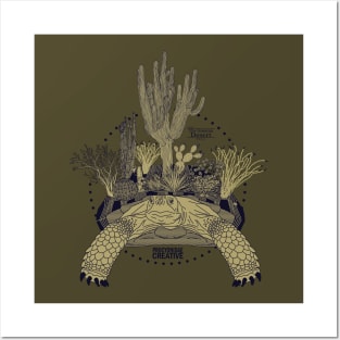 Sonoran Desert Tortoise Posters and Art